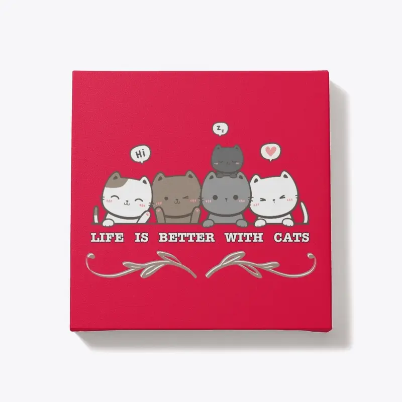 Life is better with cats