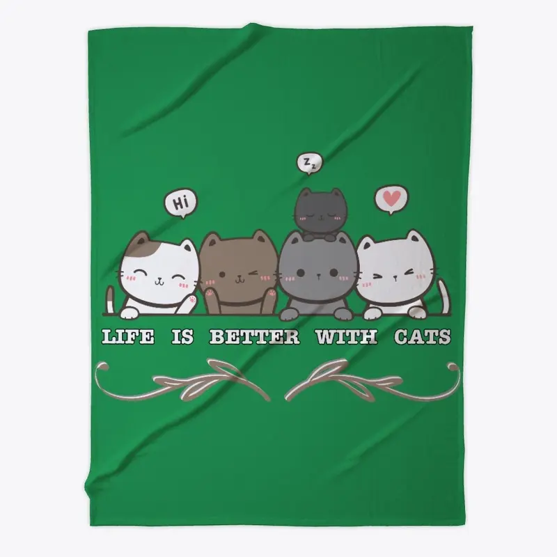 Life is better with cats